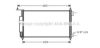 AVA QUALITY COOLING DNA5332D Condenser, air conditioning